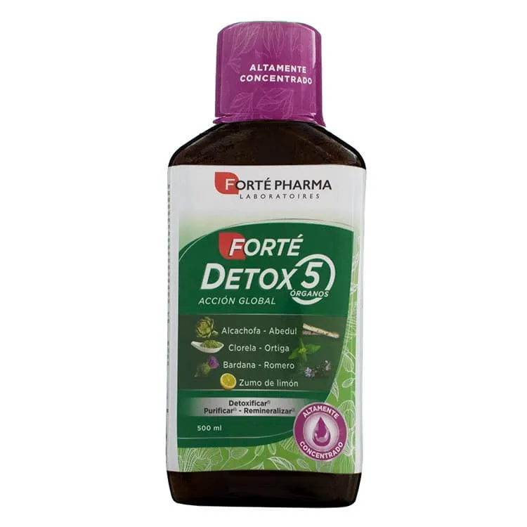 Forté Pharma Detox 5 Órganos, 500 ml Forte-Pharma-Detox-5-Organos-190760