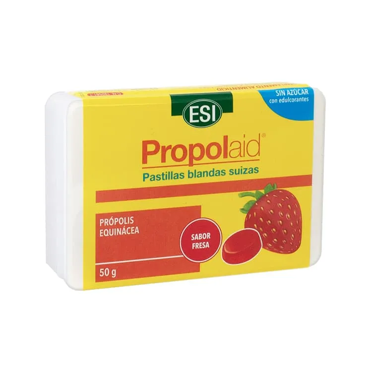 Propolaid Pastillas Blandas Suizas Sabor Fresa, 50 g Propolaid-Pastillas-Blandas-Suizas-Sabor-Fresa-50-g-192581