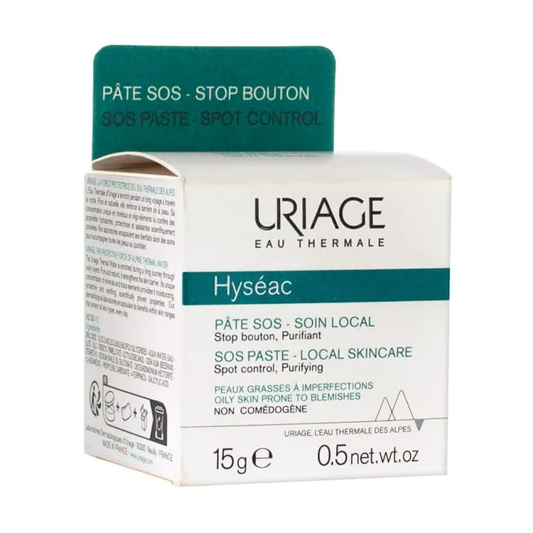 Uriage Hyséac Pasta SOS, 15 g Uriage-Hyséac-Pasta-SOS-15-g-177938