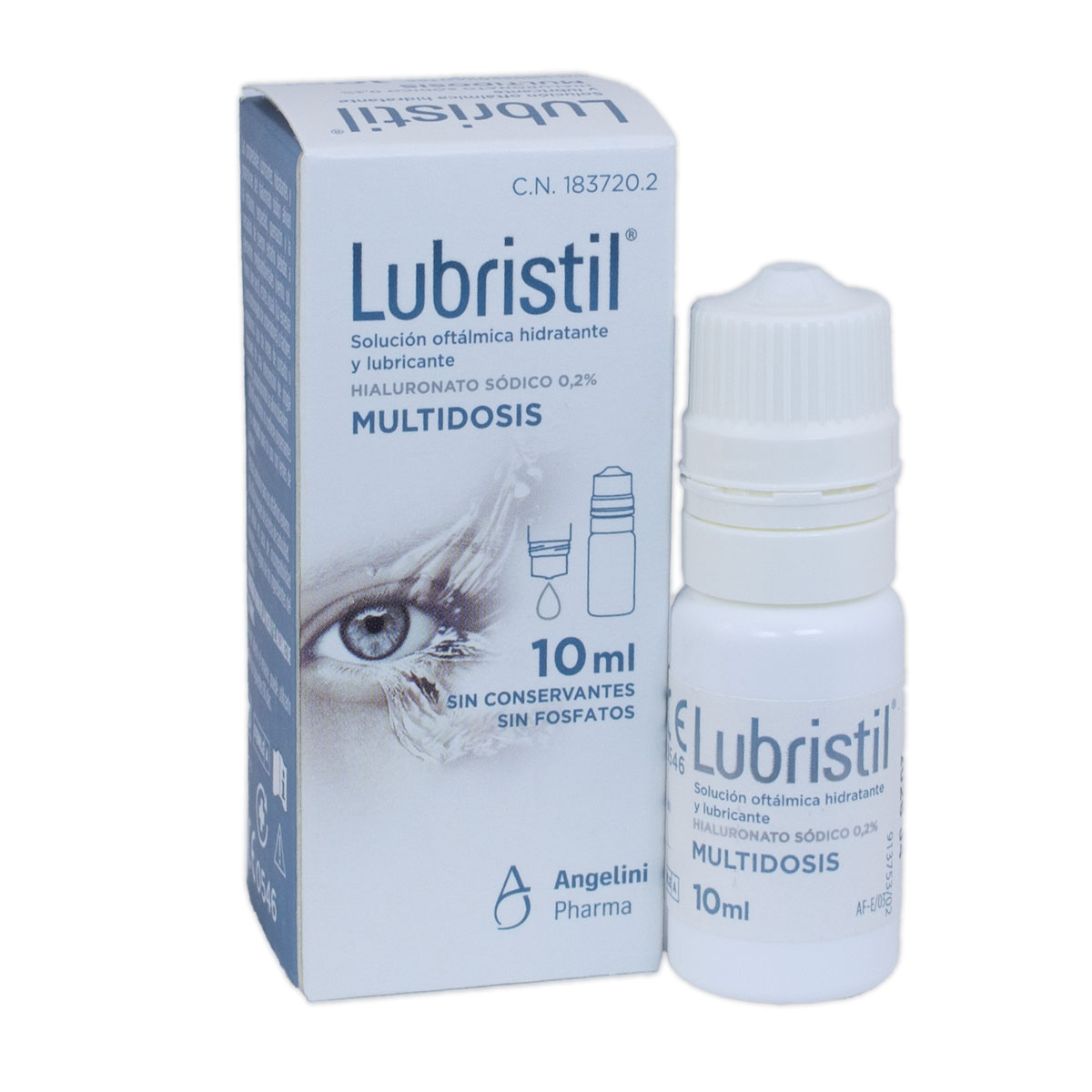 Lubristil Solución Oftálmica Lubricante Multidosis, 10 ml Lubristil Solución Oftálmica Lubricante Multidosis, 10 ml Lágrimas artificiales que hidratan y lubrican la superficie ocular. Elaboradas a base de ácido hialurónico.