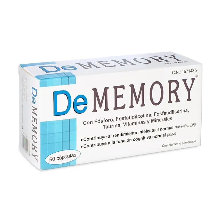 De MEMORY, 60 Cápsulas De-MEMORY-60-Capsulas-157148