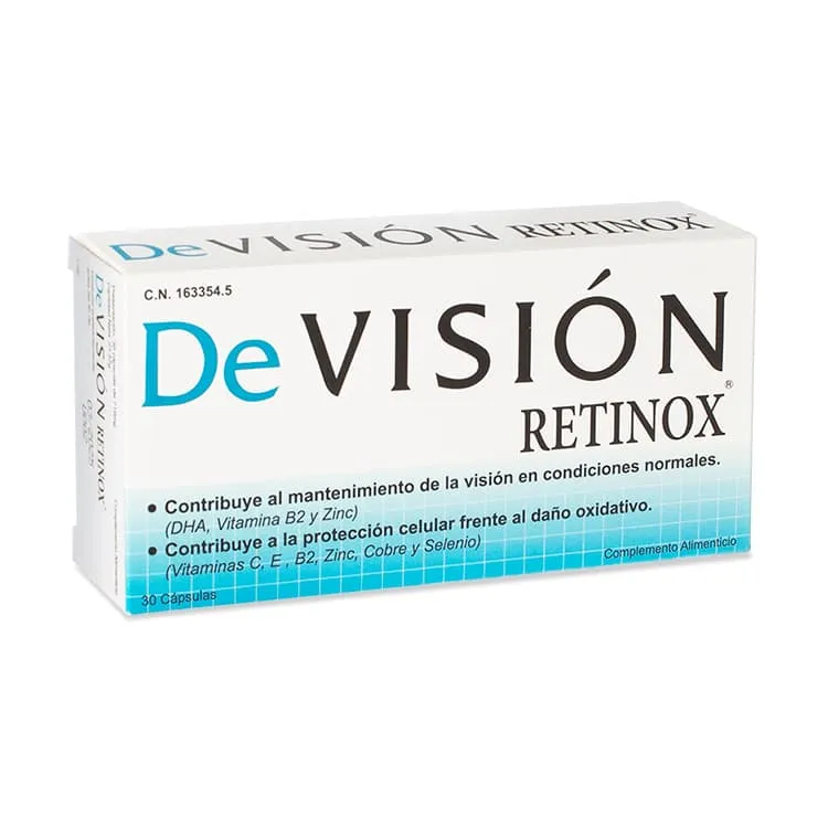 De VISIÓN Retinox, 30 Cápsulas De-VISION-Retinox-30-Capsulas-163354