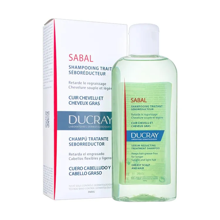 Ducray Sabal Champú Tratante Seborreductor, 200 ml Ducray-Sabal-Champu-Tratante-Seborreductor-200-ml-258897