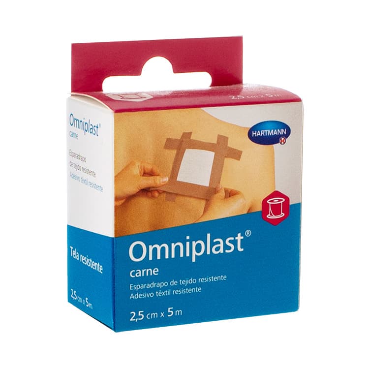 Hartmann Omniplast Esparadrapo Carne, 2,5 cm x 5 m Hartmann-Omniplast-Esparadrapo-Carne-2,5-cm-x-5-m-163347