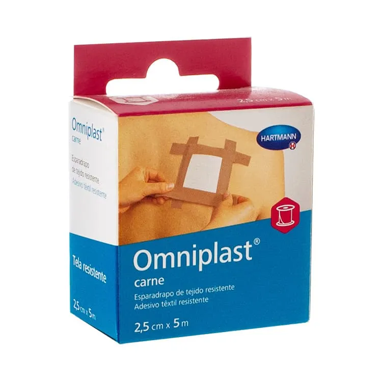 Hartmann Omniplast Esparadrapo Carne, 2,5 cm x 5 m Hartmann-Omniplast-Esparadrapo-Carne-2,5-cm-x-5-m-163347