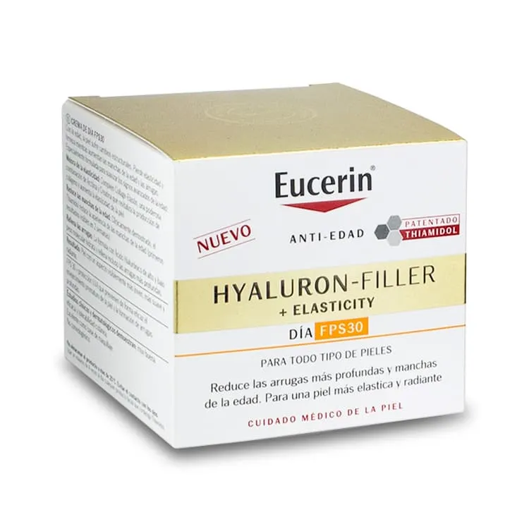 Eucerin Hyaluron-Filler + Elasticity Crema de Día SPF 30, 50 ml Eucerin Hyaluron-Filler + Elasticity Crema de Día SPF 30 50 ml 197242