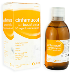 Cinfamucol Carbocisteína