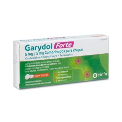 Garydol Forte 5mg/5mg 20 Comprimidos para Chupar