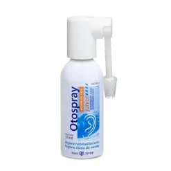 Otospray Junior Higiene del Oído, 50 ml Limpia el oído previniendo eficazmente la formación de tapones de cera. Elimina el exceso de cerumen y facilita la extracción de los tapones.