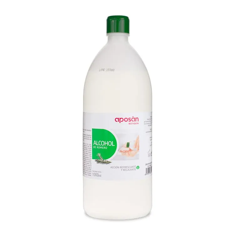 Aposán Alcohol de Romero, 1000 ml Aposan-Alcohol-de-Romero-1000-ml