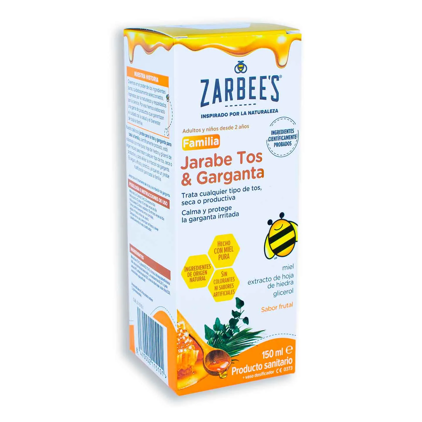 Zarbee's Tos & Garganta Familia, 150 ml Zarbee's Tos & Garganta