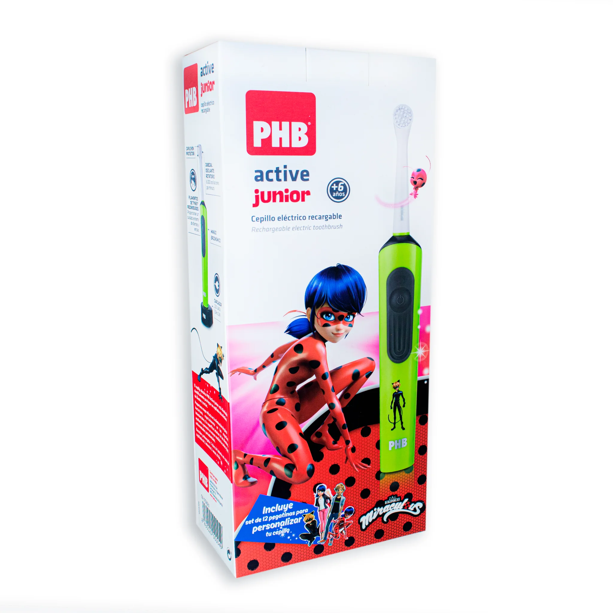 PHB Active Junior Cepillo Eléctrico Recargable Verde phb active junior verde
