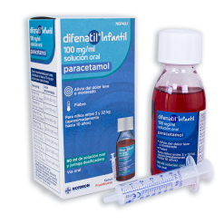Difenatil Infantil 100 mg/ml Solución Oral 90 ml