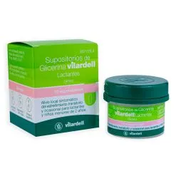 Supositorios de Glicerina Vilardell Lactantes 0.92 GR, 15 Supositorios
