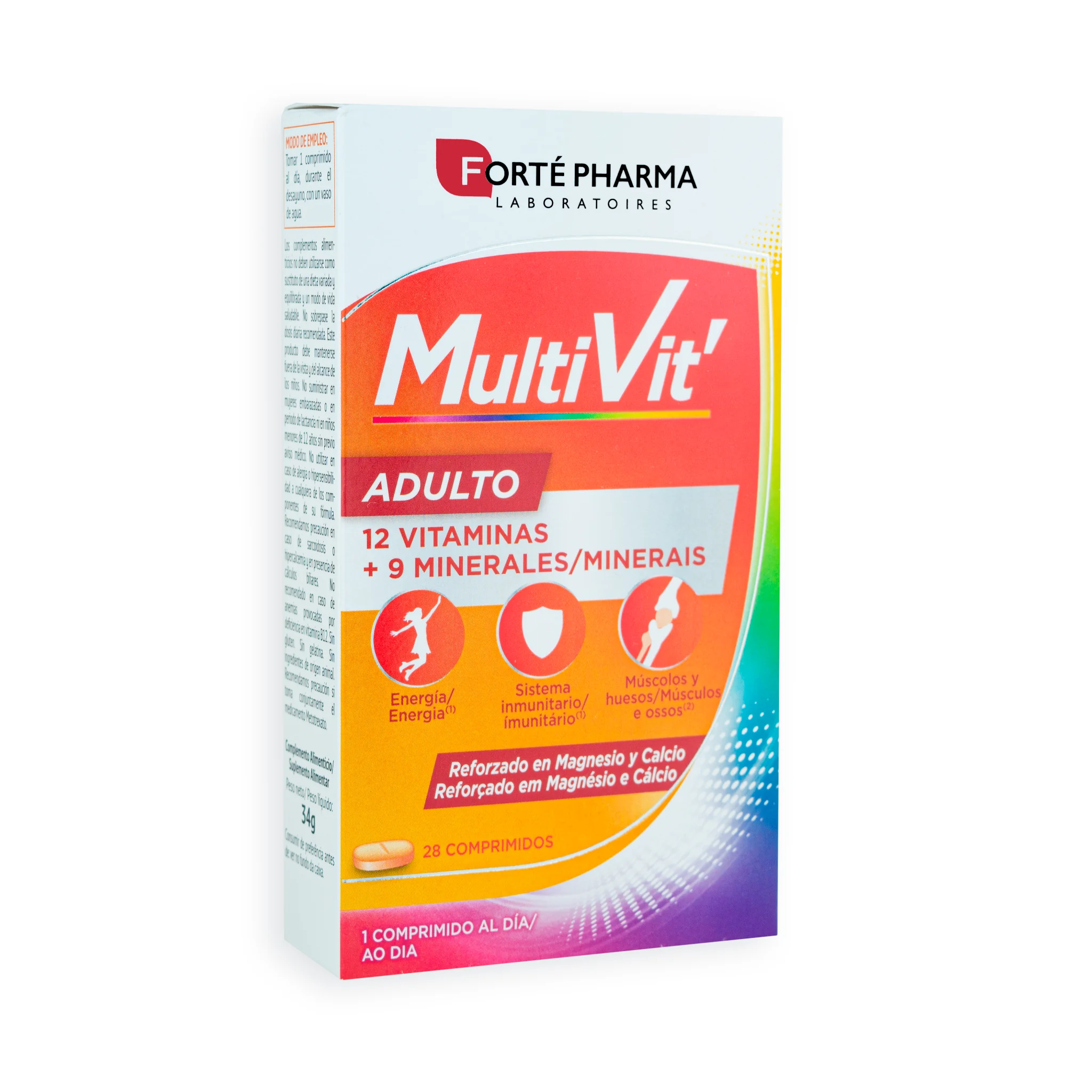 Forté Pharma MultiVit Adulto, 28 Comprimidos Forté Pharma MultiVit Adulto