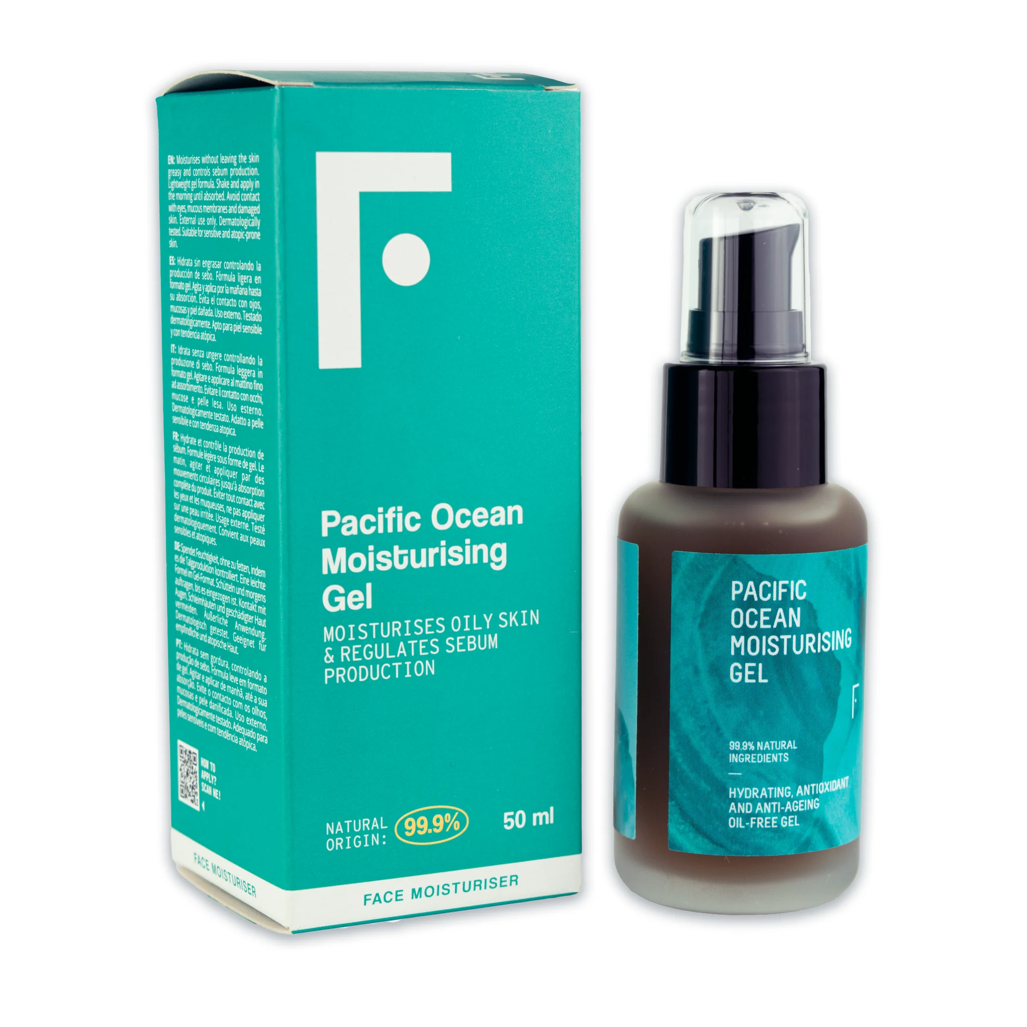 Freshly Pacific Ocean Gel Hidratante Facial 50 ml Freshly pacific ocean moisturising gel