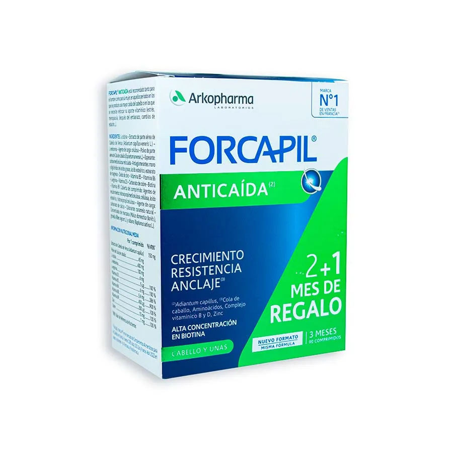 Arkopharma Forcapil Anticaída, 90 Comprimidos Arkopgarma Forcapil Anticaída, 90 Comp (201514)