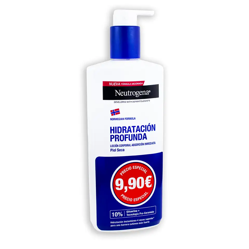 Neutrogena Loción Corporal Hidratación Profunda 400 ml Neutrogena Loción Corporal Hidratación Profunda 400 ml