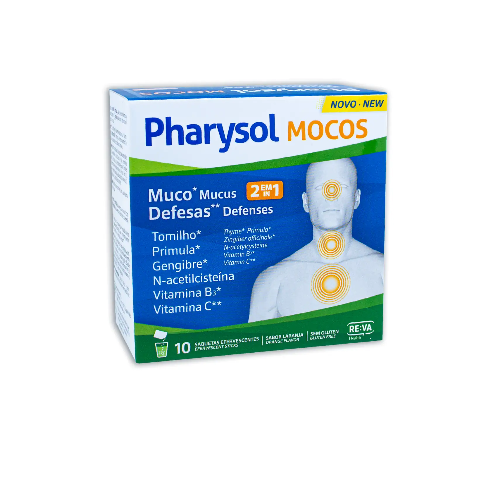 Pharysol Mocos, 10 sobres Efervescentes Pharysol Mocos 10 sobres efervescentes