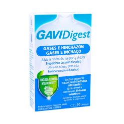 GAVIDigest Gases e Hinchazón, 30 Cápsulas