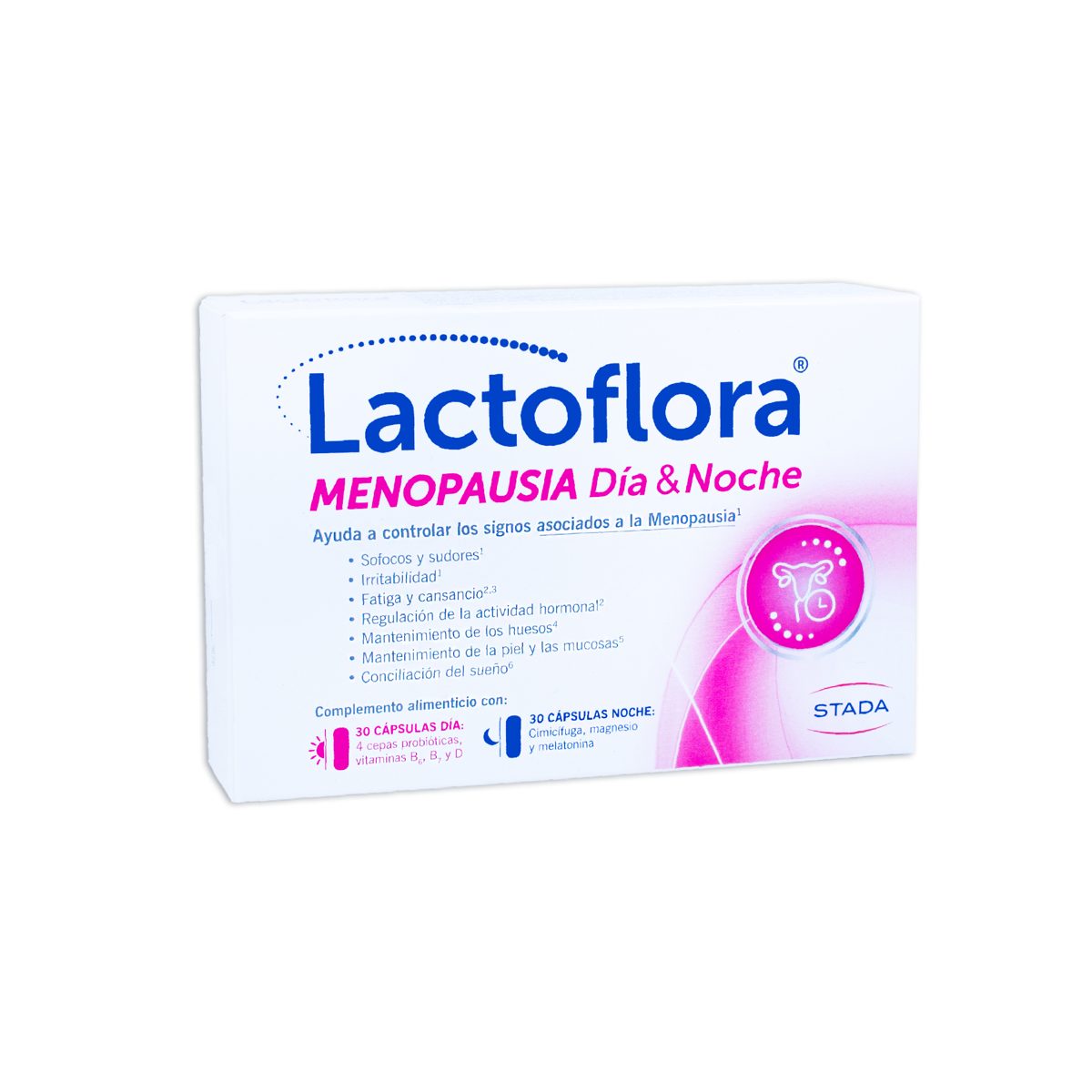 Lactoflora Menopausia Día & Noche, 60 cápsulas Lactoflora Menopausia Día & Noche, 60 cápsulas