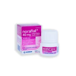 Noraflat 40 mg, 30 comprimidos masticables