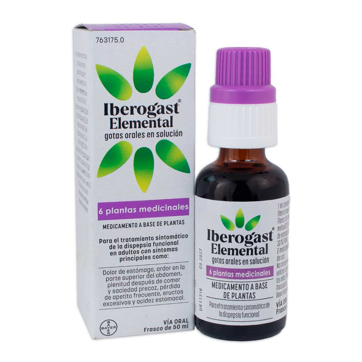 Iberogast Elemental 50ml Comprar Iberogast Elemental de 50 ml